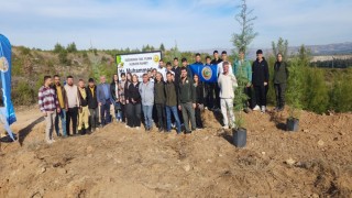 Buldan Müftülüğü tarafından hatıra ormanı oluşturuldu