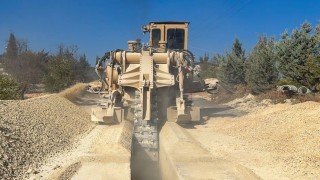 Burçta GASKİnin altyapı çalışmaları hızlandı