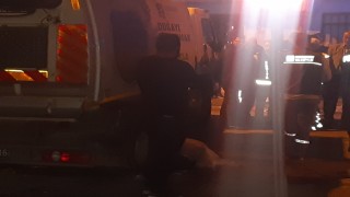 Bursada çöp kamyonu geri gelirken yaşlı adamı ezdi