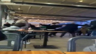 Bursada gençlerin meydan muhaberesi kamerada