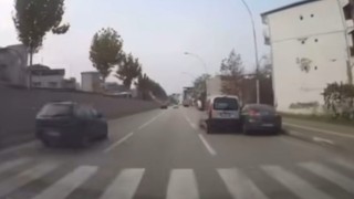 Bursada kazalar araç kamerasına yansıdı