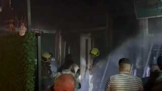 Bursada korkutan yangın: Alevler akaryakıt istasyonuna sıçramadan söndürüldü