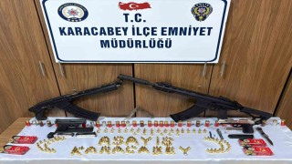 Bursada silah satıcılarına operasyon