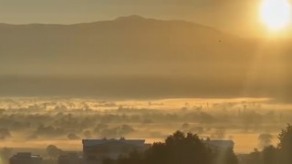 Bursada siste kartpostallık görüntüler ortaya çıktı