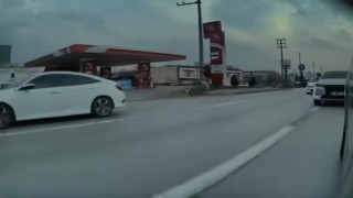 Bursada tehlikeli makas kamerada