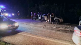 Bursada tır ile otomobil çarpıştı: 1 yaralı