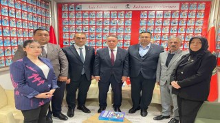 Büyük Birlik Partisinden, şehit ve gazi aileleri derneklerine anlamlı ziyaret