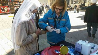 Büyükşehirden 13 ilçede ücretsiz Diyabet taraması