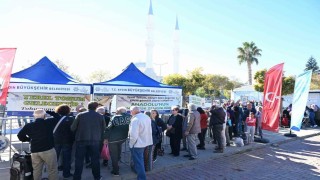 Büyükşehirin ata tohumları Didimde dağıtıldı