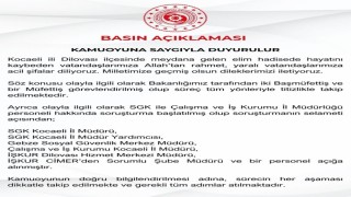 Çalışma ve Sosyal Güvenlik Bakanlığı Kocaelindeki yangına ilişkin 7 kişiyi açığa aldı