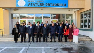 Çameli protokolü öğretmenleri yalnız bırakmadı