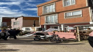 Çanakkalede doğalgaz patlaması: 1 yaralı