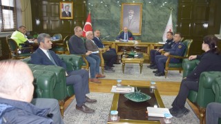 Çanda kış tedbirleri toplantısı düzenlendi