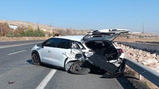 Çankırıda ambulansla otomobil çarpıştı: 1 yaralı