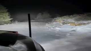 Çankırıda kar yağışı etkili oldu