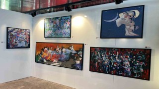 Cengiz Aytmatov Enstitüsü, İstanbulda Ulu Bozkırın Ruhu adlı resim sergisi düzenledi