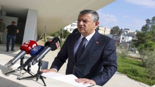 CHP Genel Başkanı Özgür Özel, Kuzey Kıbrıs Türk Cumhuriyetinde