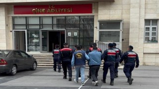 Çinedeki hırsızlık olayı şüphelileri yakalandı: 14 gözaltı