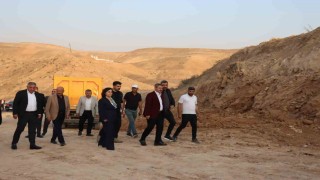 Cizre-Silopi yolunda çalışmalar hızla ilerliyor