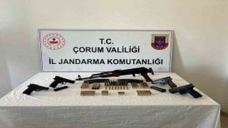 Çorumda kaçak silah operasyonu: 1 kişi tutuklandı