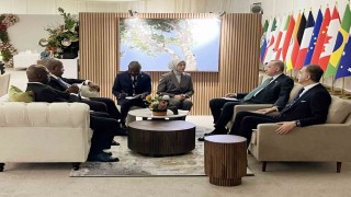 Cumhurbaşkanı Erdoğan, MIKTA liderleriyle bir araya geldi