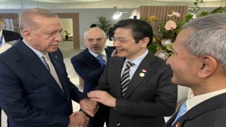 Cumhurbaşkanı Erdoğan, Singapur Başbakanı Wongu kabul etti
