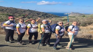 Datçadan Knidosa doğa yürüyüşü yapıldı