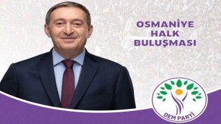 DEM Parti Genel Başkanı 9 Kasım’da Osmaniye’de