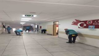 Denetimli serbestlik yükümlüleri, ara tatilde okulları yeniledi