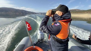 Denize kıyısı olmayan Tokatta jandarma bot timi baraj sularında huzuru sağlıyor