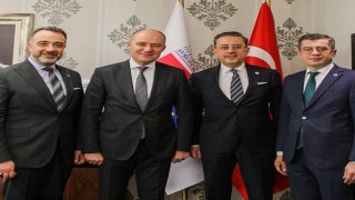 Denizli sanayisinin rekabet artırmak için DSO yönetimi Ankarada önemli görüşmeler yaptı