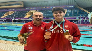 Denizlili yüzücüden Riyadda tarihi başarı