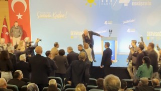 Dervişoğlu Palanın öbür tarafını da kullanamayacağım dedi, EBB Başkanı Ünlüce salonu terk etti