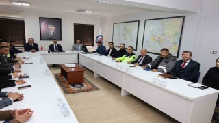 Dinarda kış tedbirleri masaya yatırıldı