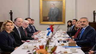 Dışişleri Bakanı Fidan, Finlandiya Parlamento Başkanı Halla-aho ile bir araya geldi