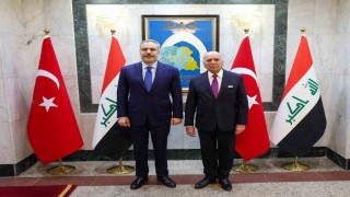 Dışişleri Bakanı Fidan, Iraklı mevkidaşı Hüseyin ile görüştü