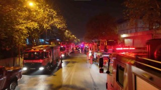 Dudullu OSBde elektronik fabrikasında korkutan yangın