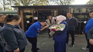 Düzce İl Milli Eğitim Müdüründen Kusursuz Kafeye ziyaret