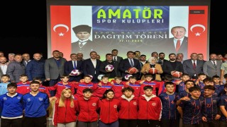 Düzceli amatör sporculara 1 milyon liralık malzeme hibesi