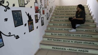 ‘Edebiyat koridoru öğrencilere ilham oldu