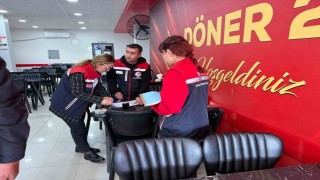 Edirnede  gıda işletmelerine eş zamanlı denetim