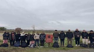 Edirnede 29 düzensiz göçmen yakalandı