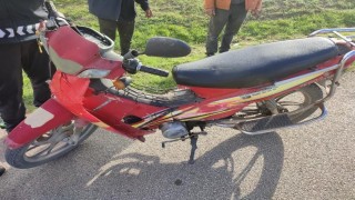 Edirnede plakasız motosiklet denetime takıldı: 47 bin lira ceza