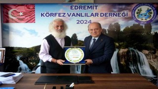 Edremit Ticaret Odasından Edremit Körfezi Vanlılar Derneğine ziyaret