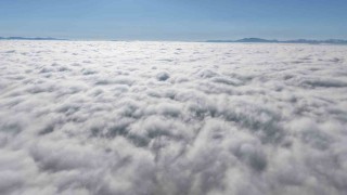 Elazığda bulutların görsel şöleni