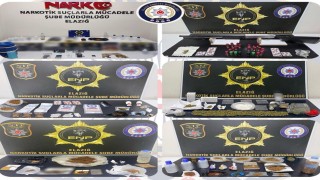 Elazığda uyuşturucu operasyonu: 19 tutuklama