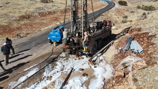 Elazığın bir köyünde daha su hasreti sona erdi