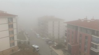 Elazığın yüksek kesimlerde sis etkili oldu