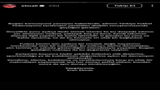 Eren Elmalı: Bu dosyada adımın yer almasının nedeni, yaklaşık 5 yıl önce kendi takımım dışında ilgili yapılan bir bahis işlemidir