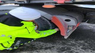 Erzincanda zorunlu kış lastiği denetimi yapıldı